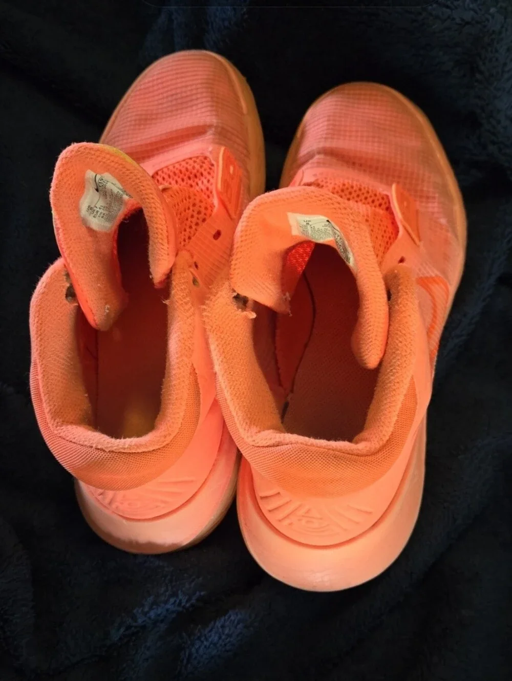 Nike Kyrie Flytrap 4 Mens Sz 8 Basketball Shoes Sneakers Bright Mango CT1972-800 - Picture 6 of 7
